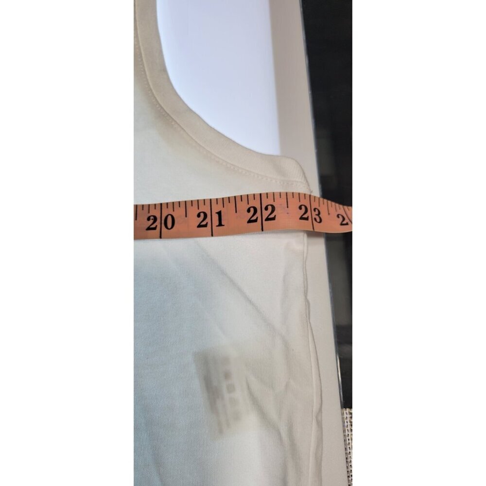 Nike Women’s One Dri Crop Sleeve Shirt - White -Large-New With Tag - Picture 6 of 9